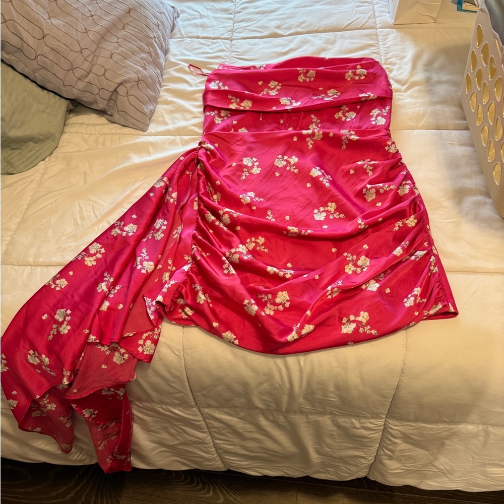 Bardot Vibrant Pink Dress